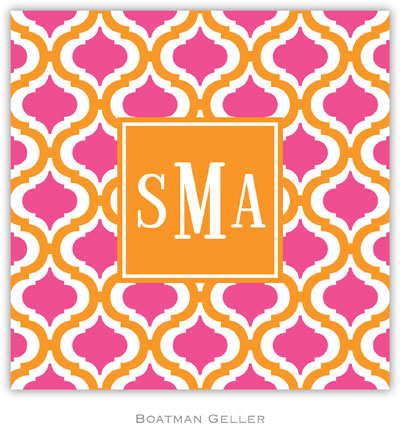 Personalized Coasters by Boatman Geller (Kate Tangerine & Raspberry Preset) Personalized Coasters by Boatman Geller (Kate Tangerine & Raspberry Preset)