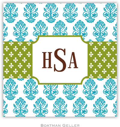 Personalized Coasters by Boatman Geller (Beti Teal) Personalized Coasters by Boatman Geller (Beti Teal)