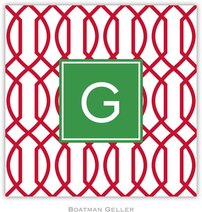 Personalized Coasters by Boatman Geller (Trellis Reverse Cherry Preset) Personalized Coasters by Boatman Geller (Trellis Reverse Cherry Preset)