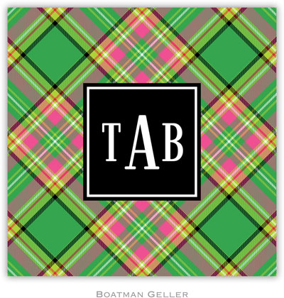 Personalized Coasters by Boatman Geller (Preppy Plaid Preset) Personalized Coasters by Boatman Geller (Preppy Plaid Preset)