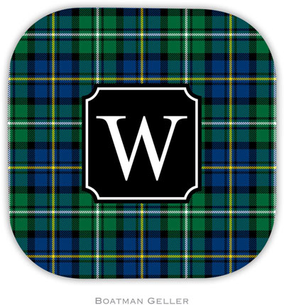 Personalized Hardbacked Coasters by Boatman Geller (Black Watch Plaid Preset) Personalized Hardbacked Coasters by Boatman Geller (Black Watch Plaid Preset)
