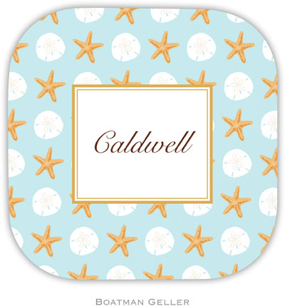 Personalized Hardbacked Coasters by Boatman Geller (Seashore) Personalized Hardbacked Coasters by Boatman Geller (Seashore)