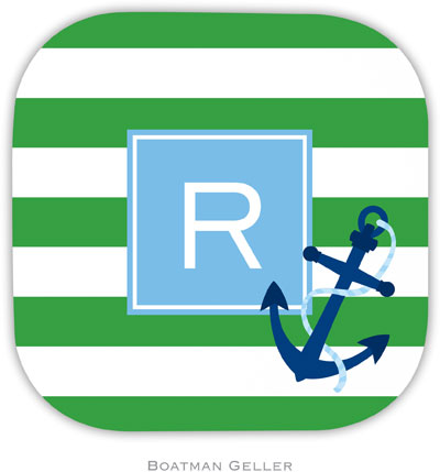 Personalized Hardbacked Coasters by Boatman Geller (Stripe Anchor Preset) Personalized Hardbacked Coasters by Boatman Geller (Stripe Anchor Preset)