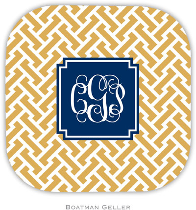 Personalized Hardbacked Coasters by Boatman Geller (Kate Tangerine & Raspberry Preset) Personalized Hardbacked Coasters by Boatman Geller (Kate Tangerine & Raspberry Preset)