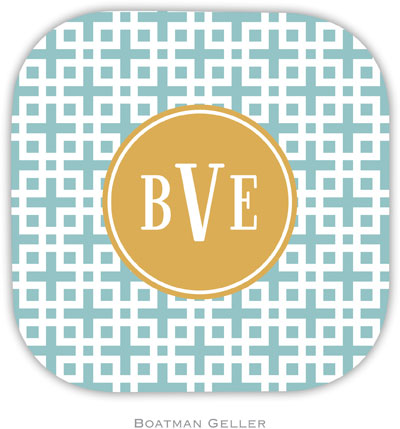 Personalized Hardbacked Coasters by Boatman Geller (Lattice Slate Preset) Personalized Hardbacked Coasters by Boatman Geller (Lattice Slate Preset)