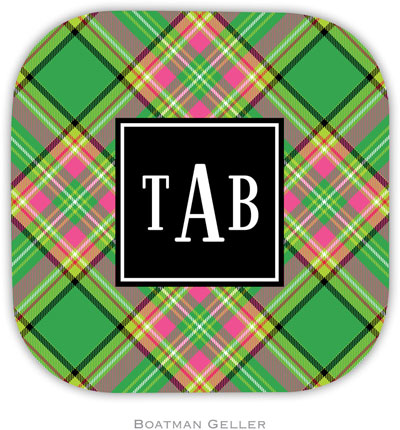 Personalized Hardbacked Coasters by Boatman Geller (Preppy Plaid Preset) Personalized Hardbacked Coasters by Boatman Geller (Preppy Plaid Preset)