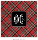 Personalized Coasters by Boatman Geller (Plaid Red Preset)