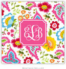 Personalized Coasters by Boatman Geller (Bright Floral Preset)