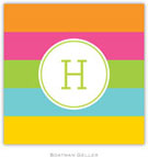 Personalized Coasters by Boatman Geller (Bold Stripe)