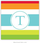 Personalized Coasters by Boatman Geller (Espadrille Bright Preset)
