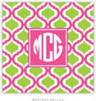 Personalized Coasters by Boatman Geller (Kate Raspberry & Lime Preset)