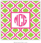 Personalized Coasters by Boatman Geller (Kate Raspberry & Lime)