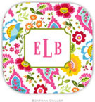 Personalized Hardbacked Coasters by Boatman Geller (Bright Floral)