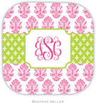 Personalized Hardbacked Coasters by Boatman Geller (Beti Pink)