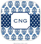 Personalized Hardbacked Coasters by Boatman Geller (Beti Navy)