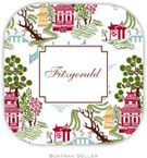 Personalized Hardbacked Coasters by Boatman Geller (Chinoiserie Autumn)