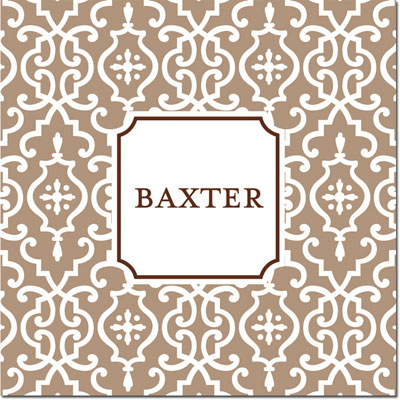 Create-Your-Own Personalized Coasters by Boatman Geller (Wrought Iron)
