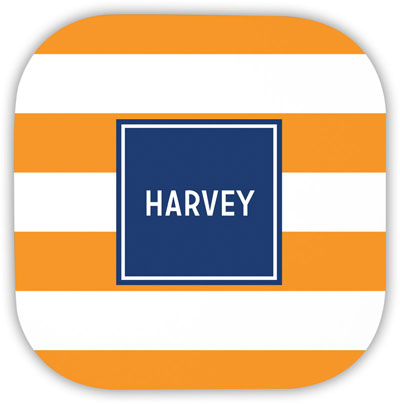 Create-Your-Own Personalized Hardbacked Coasters by Boatman Geller (Awning Stripe) Create-Your-Own Personalized Hardbacked Coasters by Boatman Geller (Awning Stripe)
