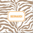 Create-Your-Own Personalized Coasters by Boatman Geller (Zebra)