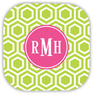 Create-Your-Own Personalized Hardbacked Coasters by Boatman Geller (Hexagon)