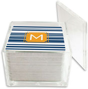 Dabney Lee Personalized Coasters - Block Island