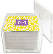 Dabney Lee Personalized Coasters - Hole Punch