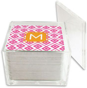 Dabney Lee Personalized Coasters - Lucy