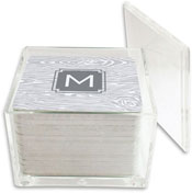 Dabney Lee Personalized Coasters - Varnish