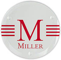 Millport Glass Coasters (Set of 4) by Embossed Graphics