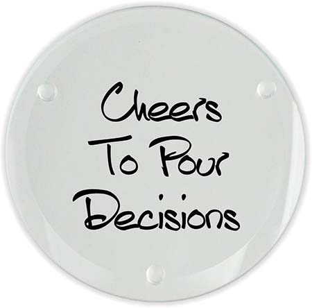 Desmond Glass Coasters (Set of 4) by Embossed Graphics