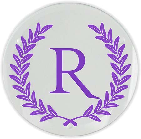 Wheat Leaf Glass Coasters (Set of 4) by Embossed Graphics