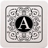 Tuscany Initial Coasters - A