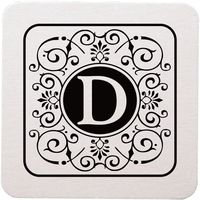 Tuscany Initial Coasters - D