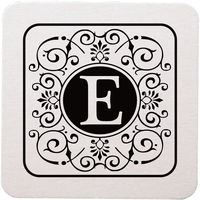 Tuscany Initial Coasters - E