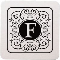 Tuscany Initial Coasters - F