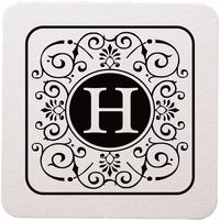 Tuscany Initial Coasters - H