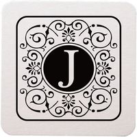 Tuscany Initial Coasters - J