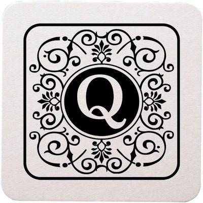 Tuscany Initial Coasters - Q