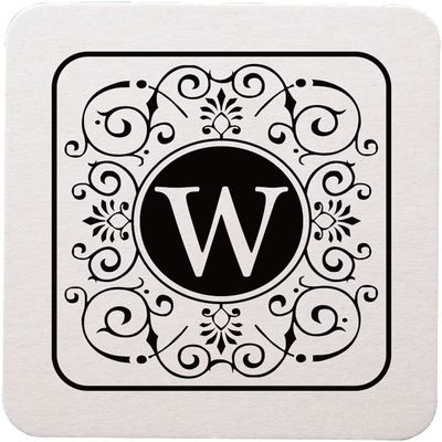 Tuscany Initial Coasters - W