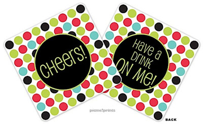 PicMe Prints - Coasters (Multi Dots Standard)