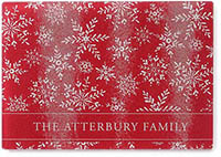 Personalized Rectangle Cutting Boards by Carlson Craft (Personalized Snow)