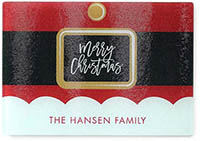 Personalized Rectangle Cutting Boards by Carlson Craft (Santa Suit)