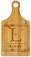 Prairie Engraved Paddle Cutting Boards by Embossed Graphics