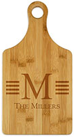 Millport Engraved Paddle Cutting Boards by Embossed Graphics