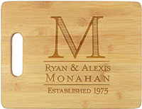 Established Engraved Cutting Boards by Embossed Graphics