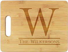 Newton Engraved Cutting Boards by Embossed Graphics