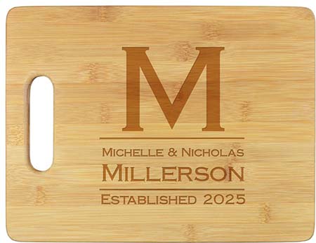 Bellmore Engraved Cutting Boards by Embossed Graphics Bellmore Engraved Cutting Boards by Embossed Graphics