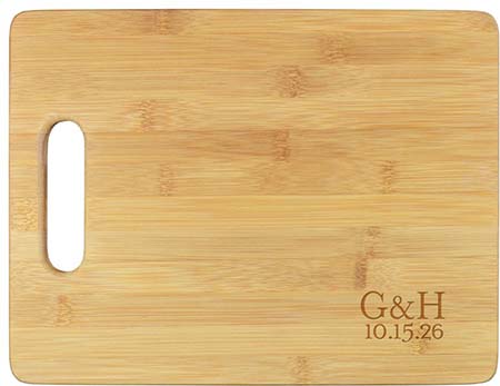 Modern Couple Engraved Cutting Boards by Embossed Graphics Modern Couple Engraved Cutting Boards by Embossed Graphics