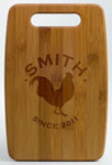 Make An Impression - Bamboo Etched Cutting Boards (Small)