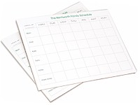 Weekly Calendar Pads